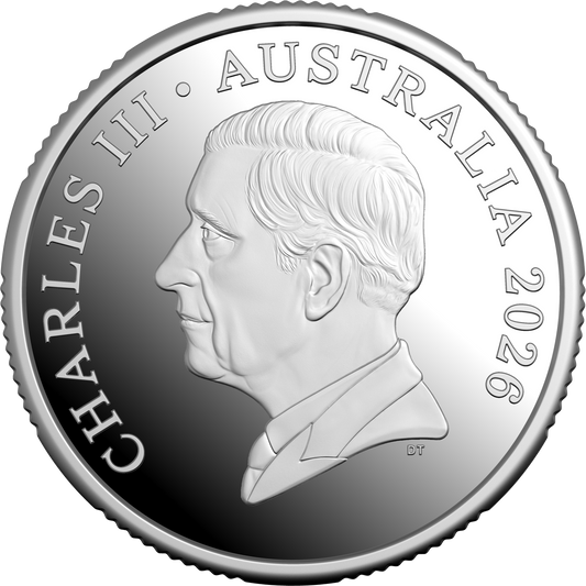2026 $1 1oz Silver Proof Coin - Kangaroo Series Mob of Six