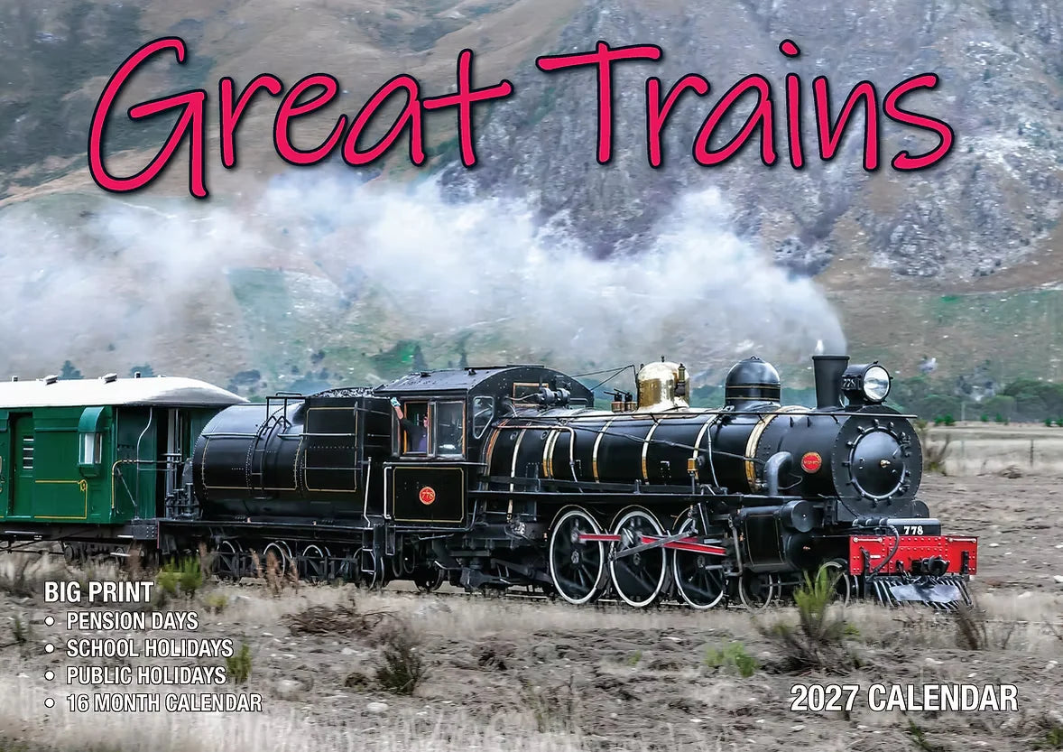 2027 Calendar Great Trains Of Australia - BARTEL
