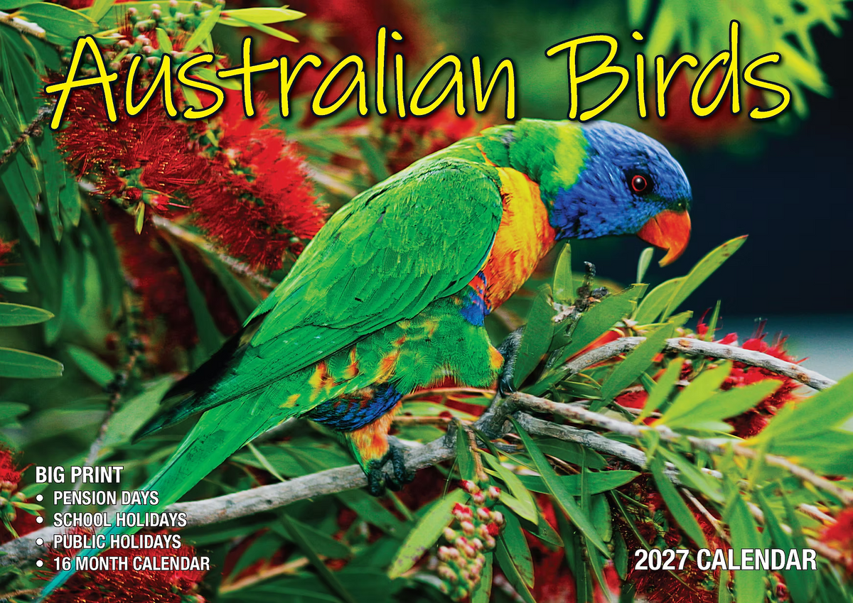 Birds Of Australia - 2027 BARTEL CALENDAR
