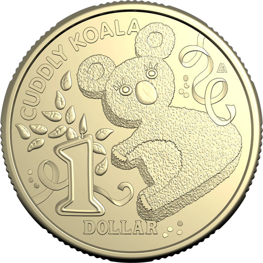 2025 $1 Albr Uncirculated Coin – Cuddly Koala