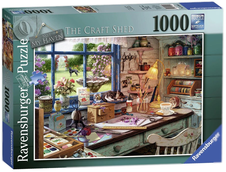 Ravensburger -My Haven #1 The Craft Shed 1000