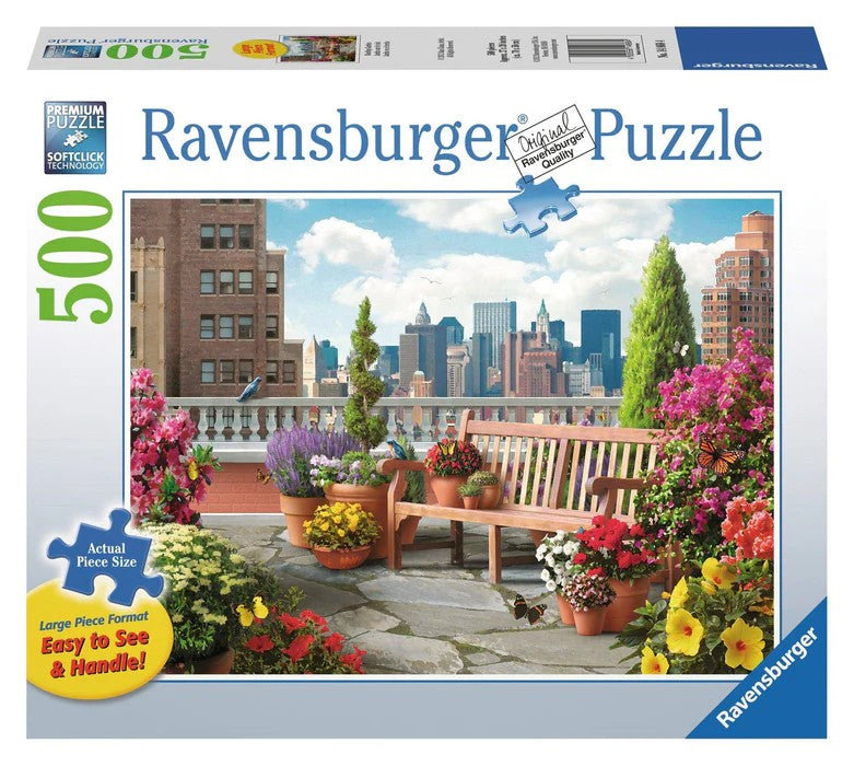 Ravensburger - Rooftop Garden 500 Piece Lf
