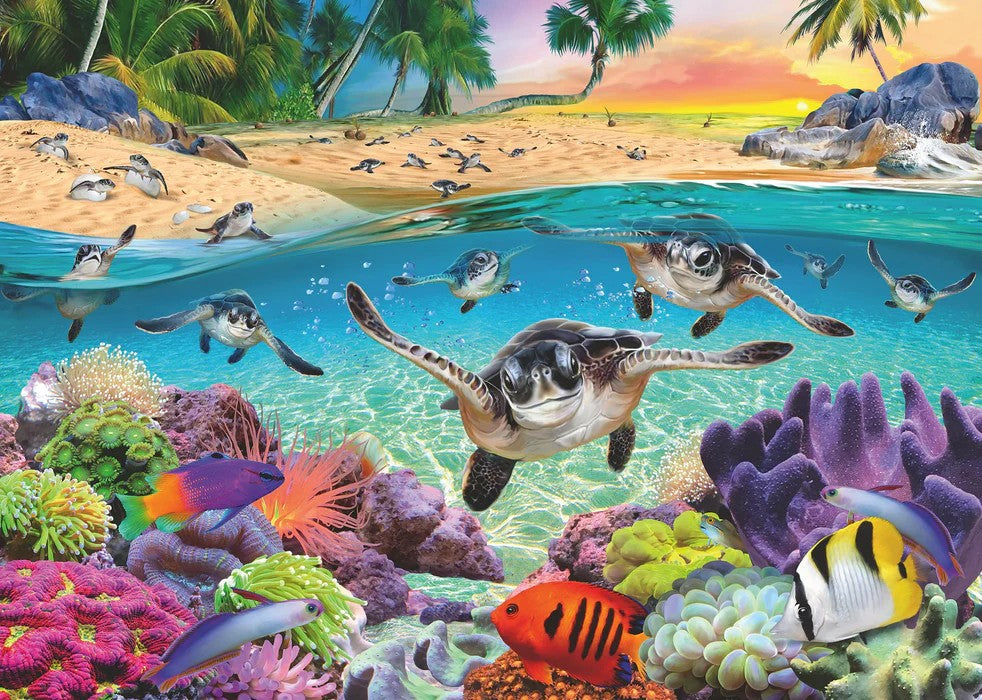 Ravensburger Race Of Baby Sea Turtles 500 Piece