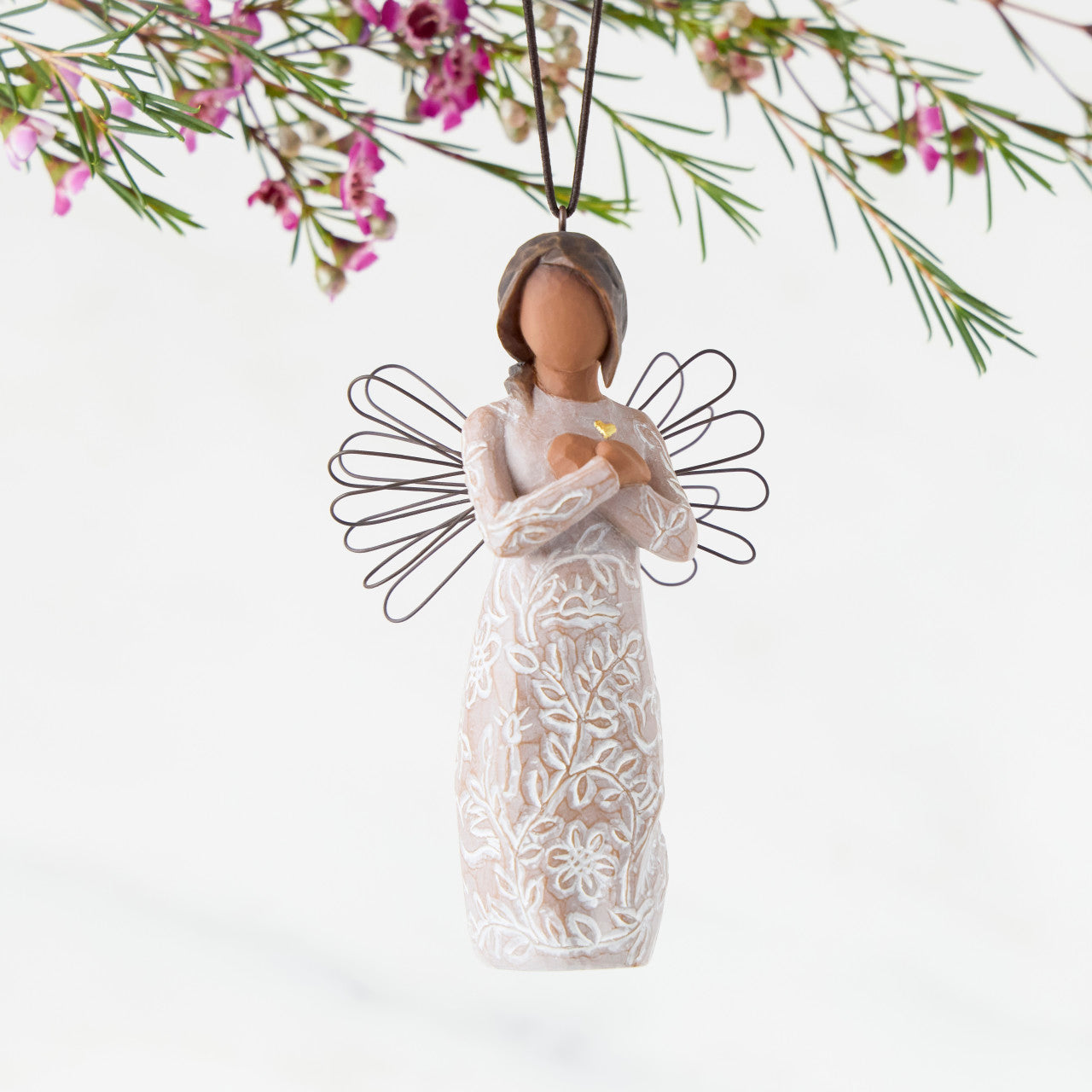 Willow Tree Remembrance Ornament (Darker Skin)