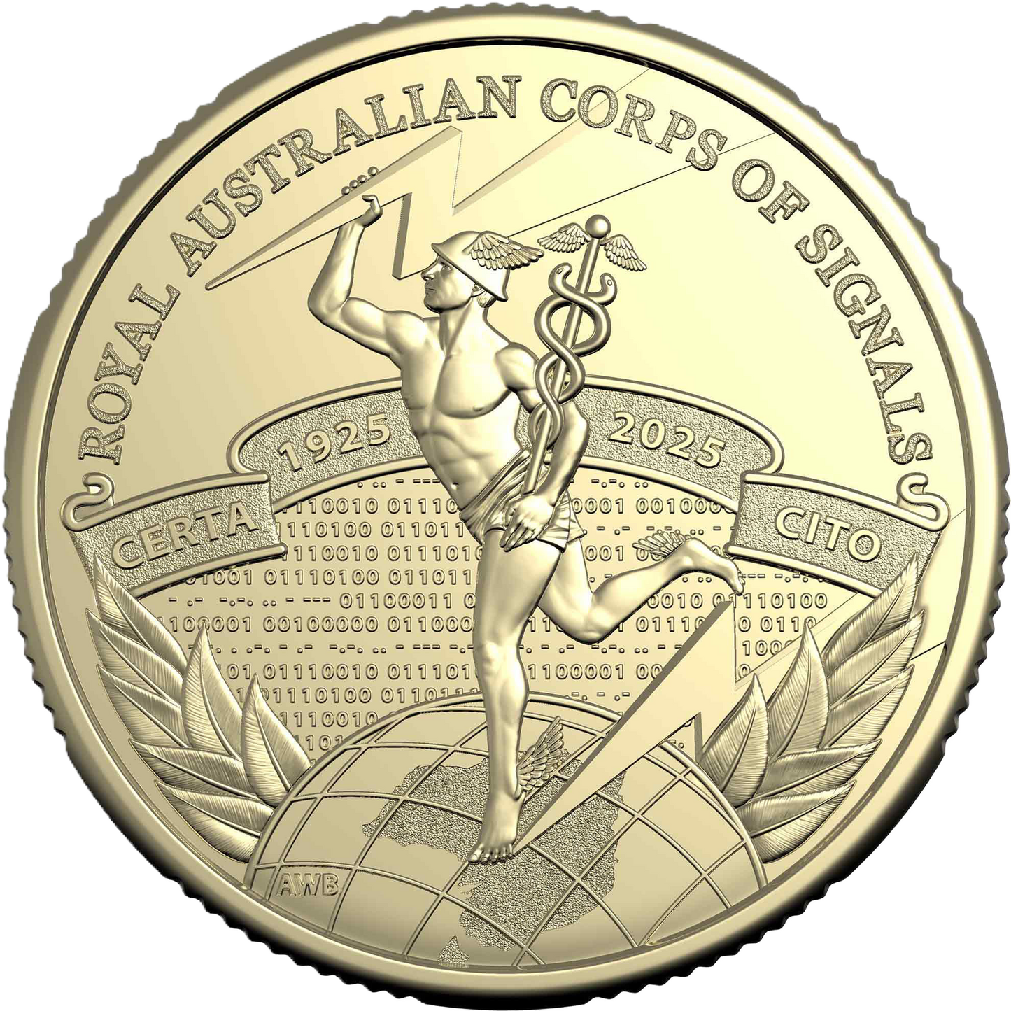2025 $1 Uncirculated Coin - Centenary Of Royal Australian Corps Of Signal