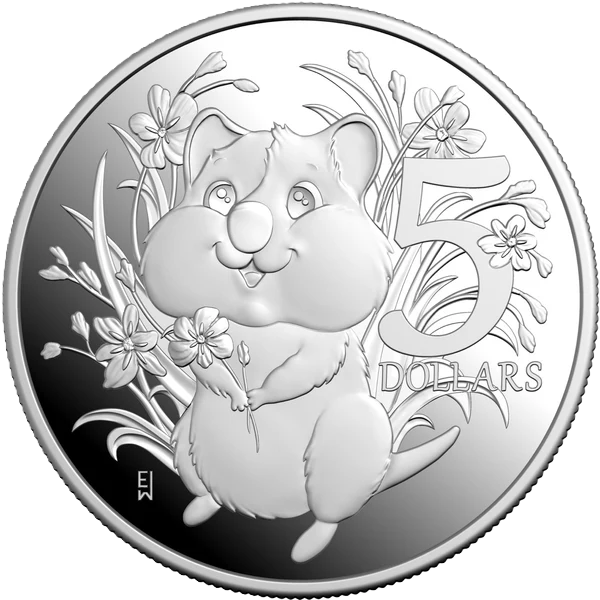 2025 $5 1Oz Fine Silver Proof Coin - Aussie Bubs