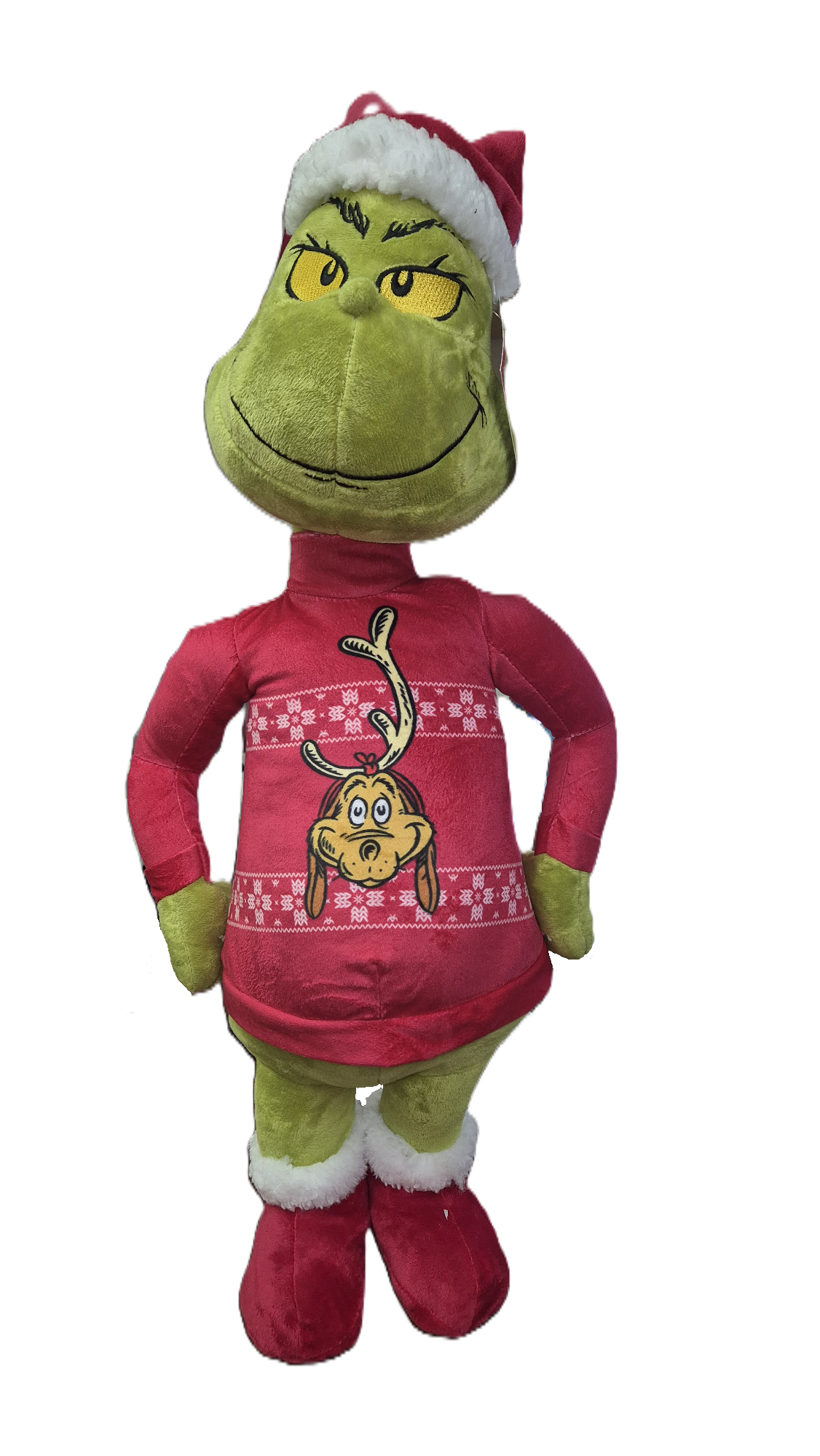 Holiday Greeter Grinch Max Jumper
