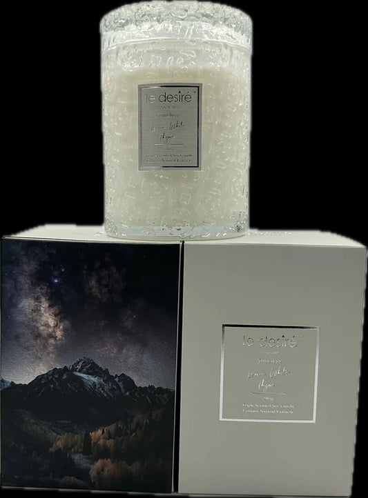 LEDESIRE AURORA HORIZON CANDLE LEMON WHITE THYME