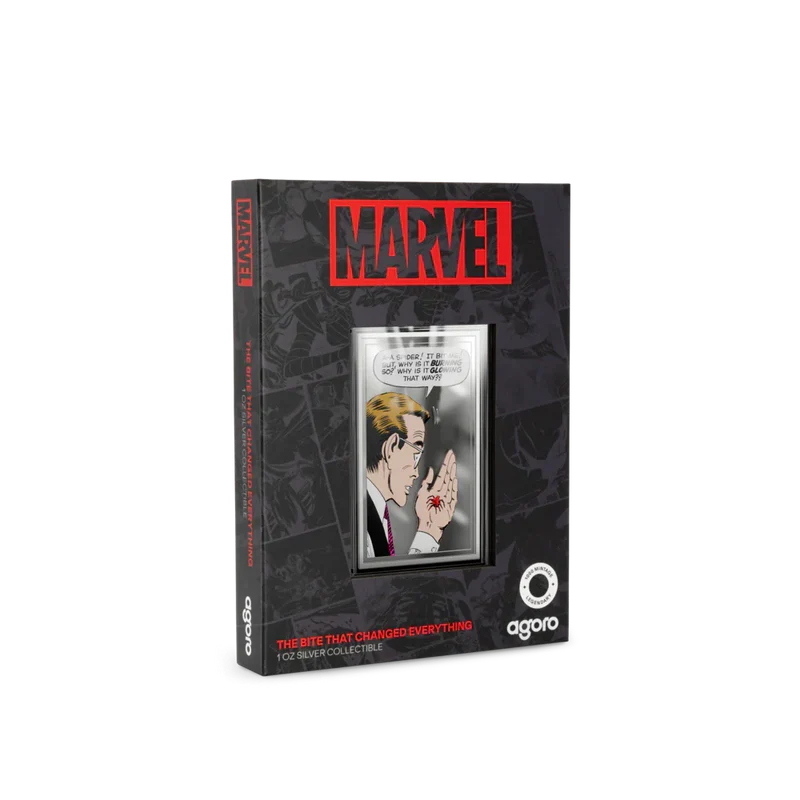 Marvel - The Bite That Changed Everything 1oz Silver Collectible Coin