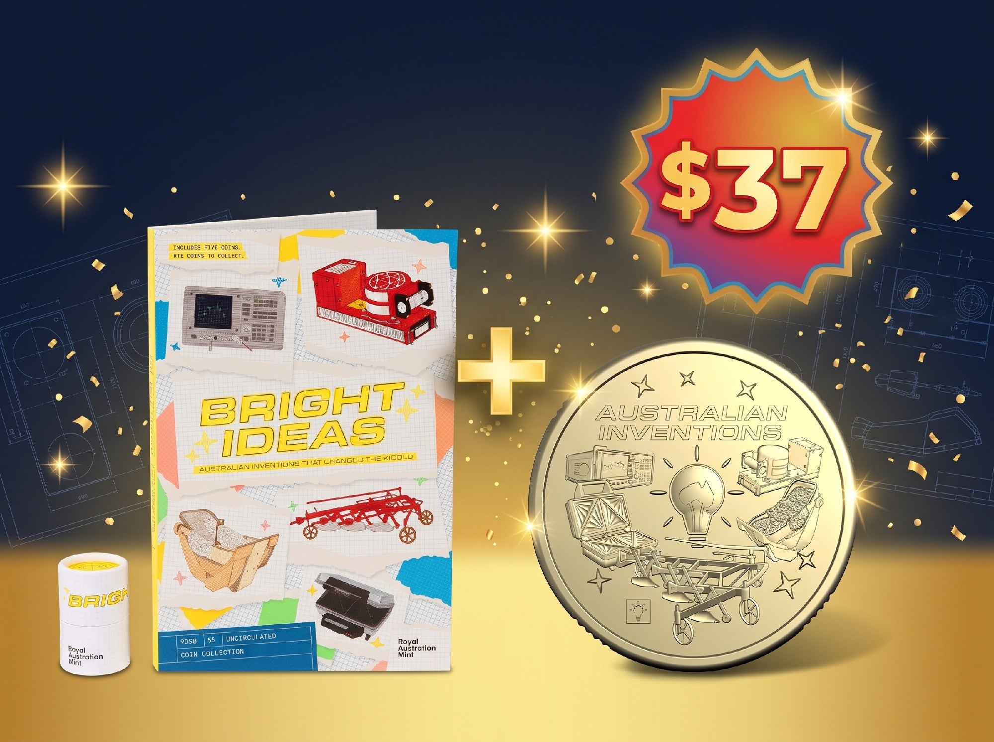 2026 BRIGHT IDEA PROGRAM COIN AND TUBE AND $2 TILL COIN CHANGE AVAILBL ...