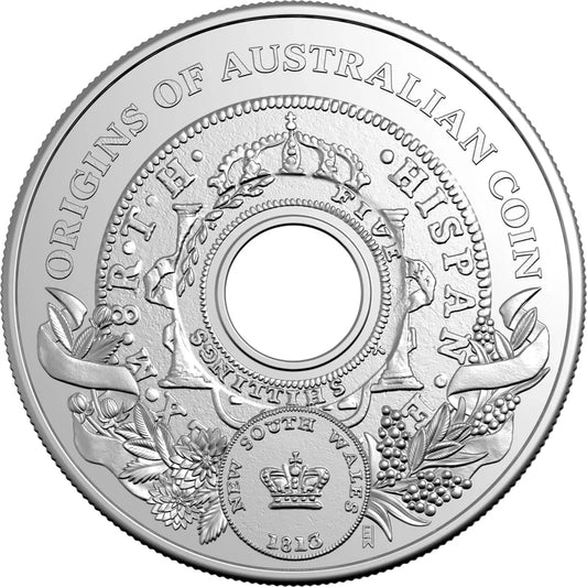 Celebrating Australia’s Numismatic Heritage: The Holey Dollar $1 Uncirculated Coin