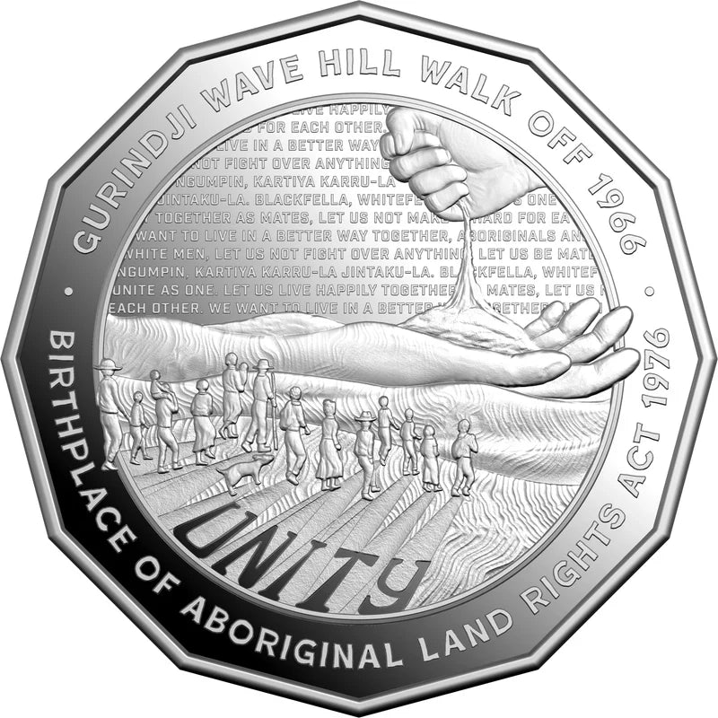 2026 50c Silver Proof Coin - Unity available at popandharv.com.au