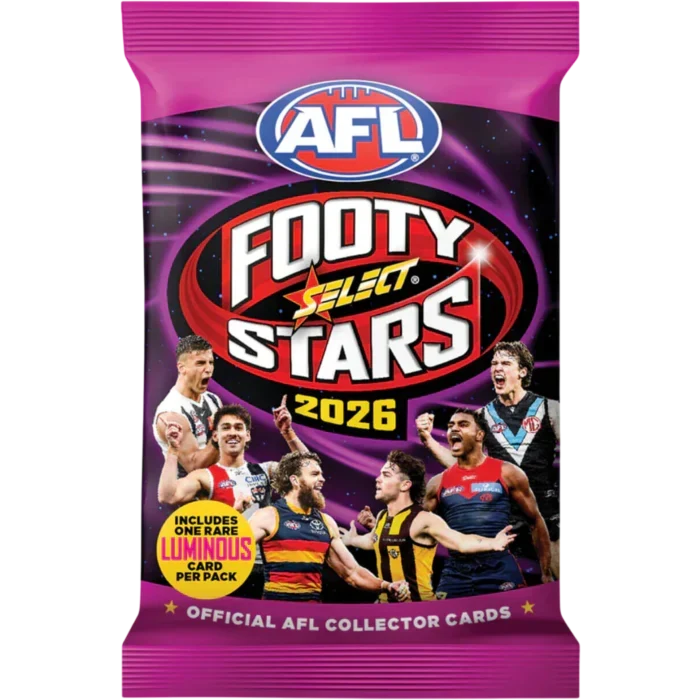 SELECT FOOTY CARD BOXES NOW AVAILABLE AT POPANDHARV.COM.AU