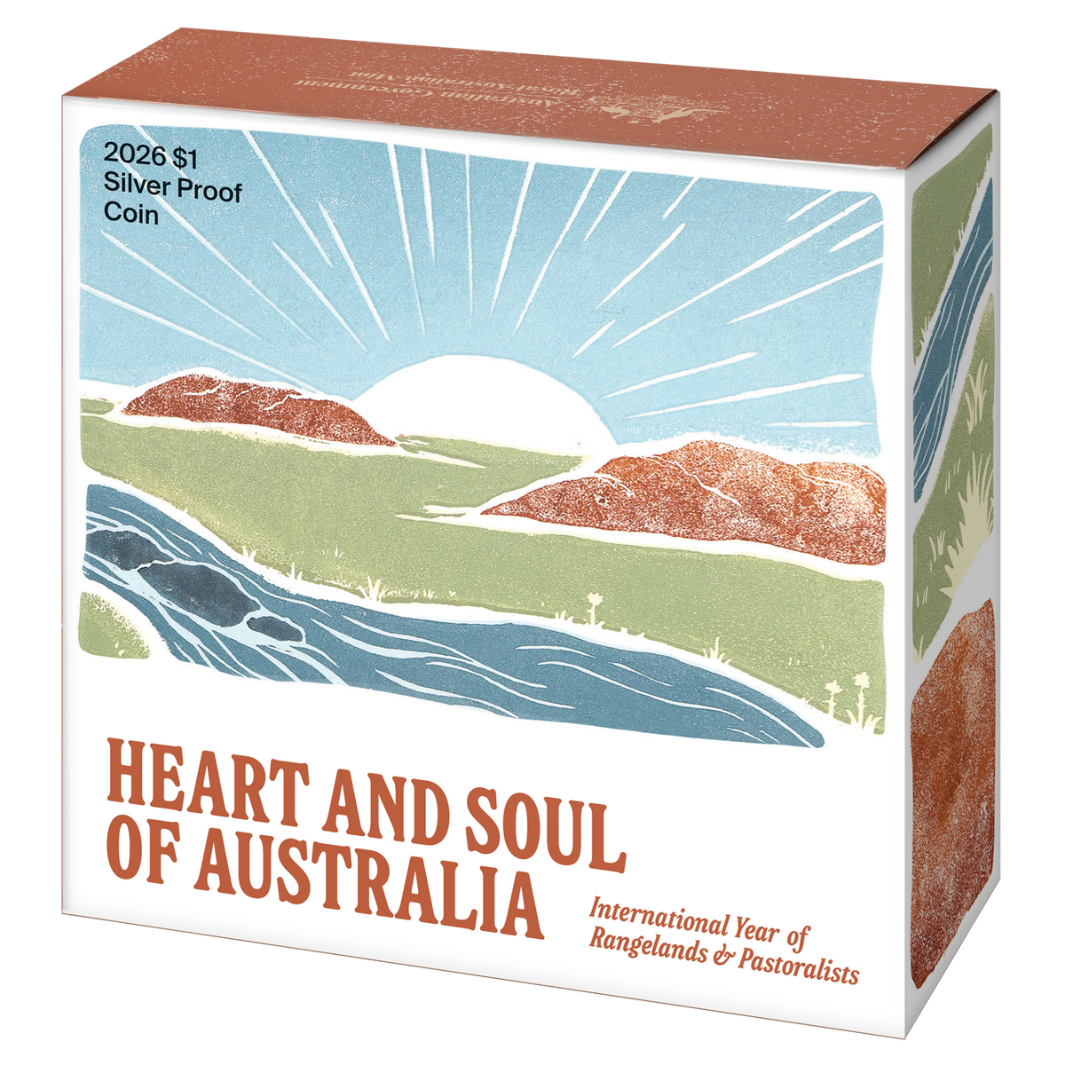 2026 $1 Fine Silver Proof Coin - Heart and Soul of Australia