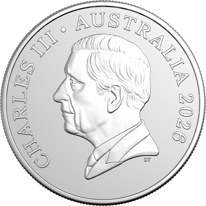 2026 $1 1oz Silver Frosted Uncirculated Coin - Kangaroo Series Mob of Six