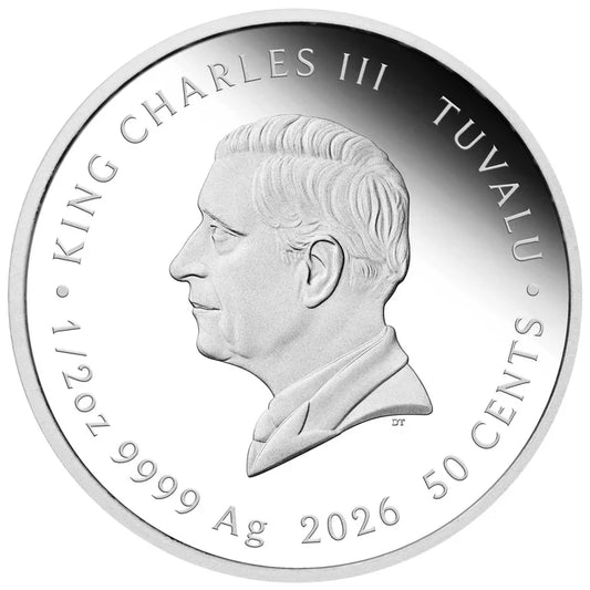 BRIDGERTON QUEEN CHARLOTTE 2026 1/2OZ SILVER PROOF COIN