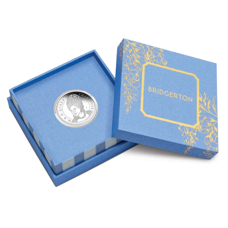 BRIDGERTON QUEEN CHARLOTTE 2026 1/2OZ SILVER PROOF COIN