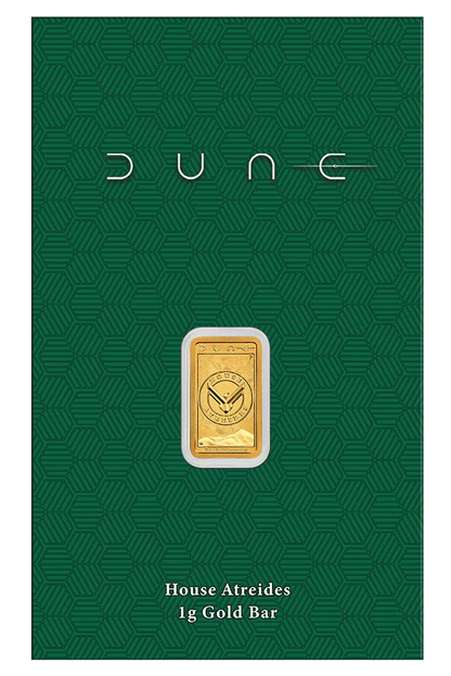 DUNE HOUSE ATREIDES 2026 1G GOLD BAR