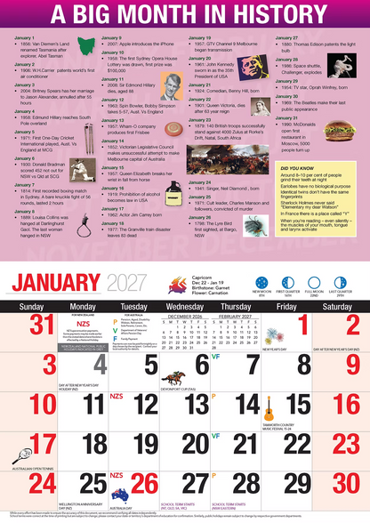 Calendar Readezy 2027 304x215mm