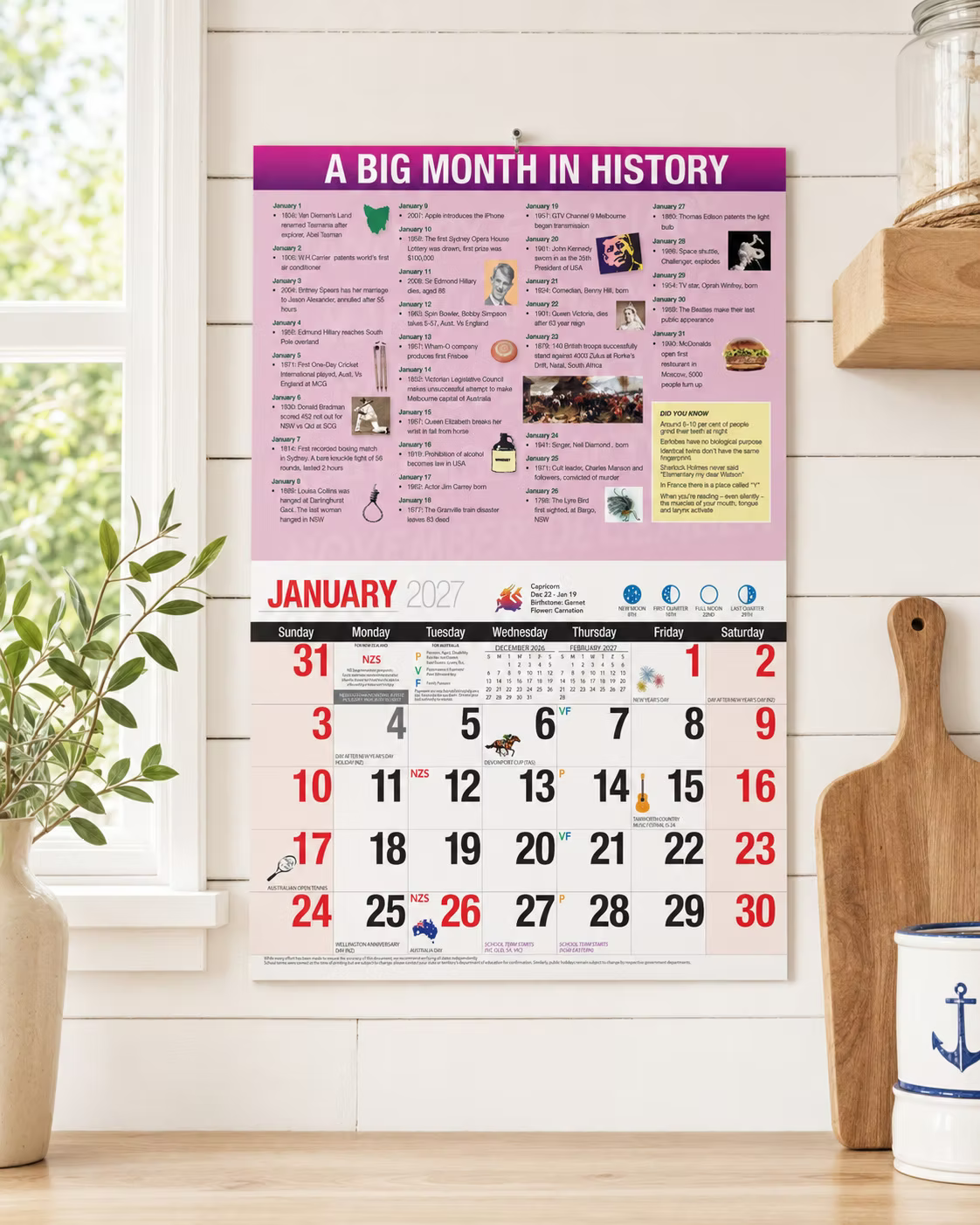 Calendar Readezy 2027 304x215mm