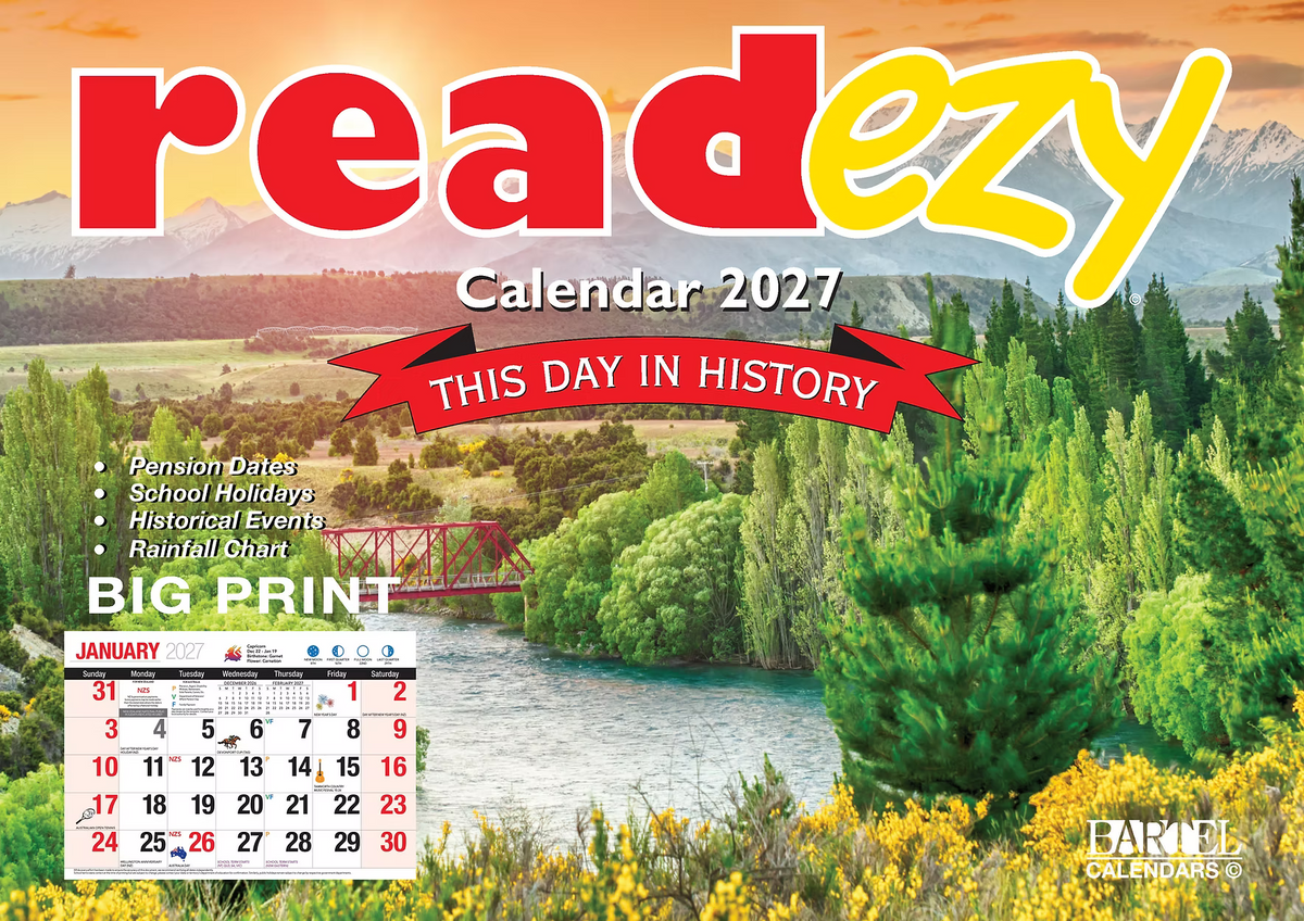 Calendar Readezy 2027 304x215mm