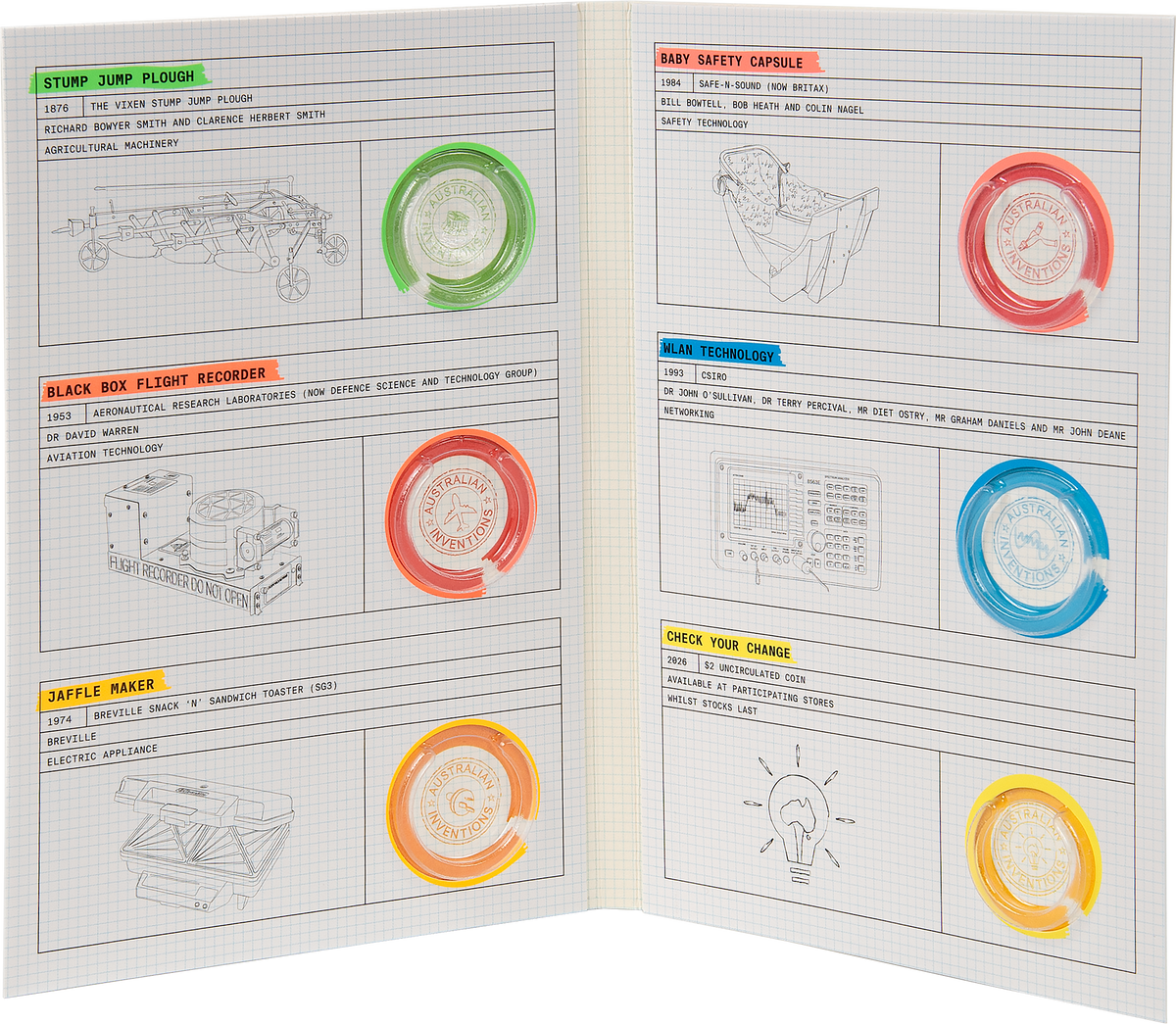2026 BRIGHT IDEA PROGRAM COIN AND TUBE AND $2 TILL COIN CHANGE