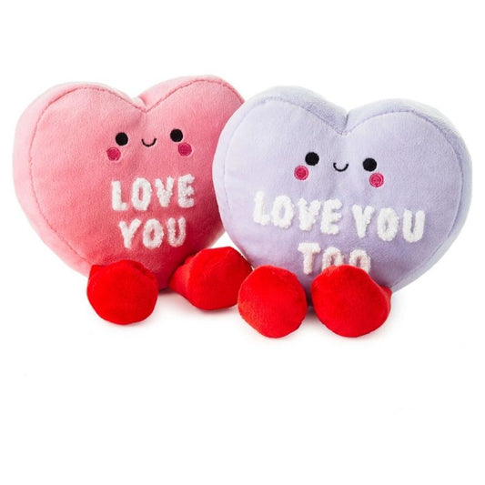 Hallmark Better Together Conversation Heart Magnetic Plush