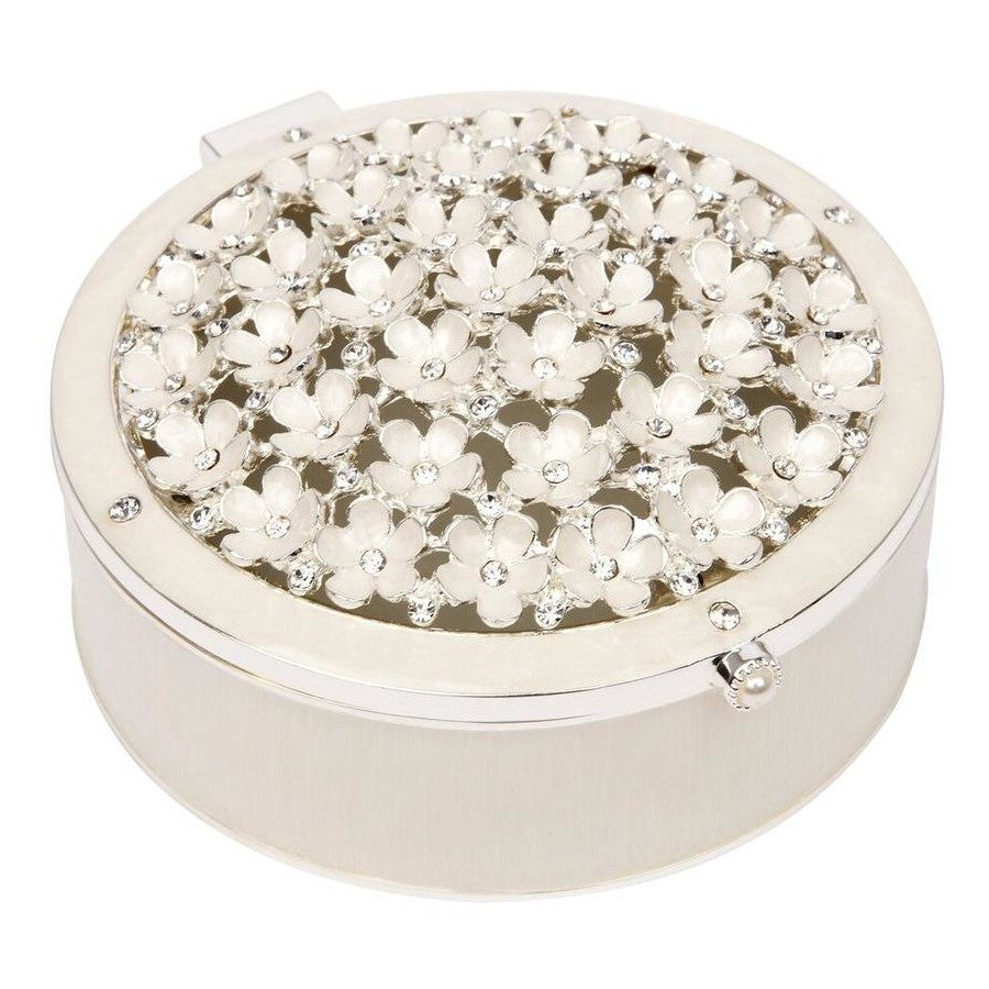 Trinket Box Embossed w/Daisies