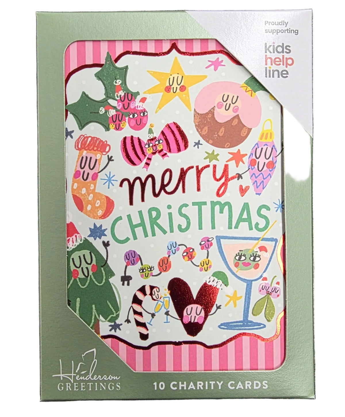 Christmas Charity Boxed Cards - Hello Christmas