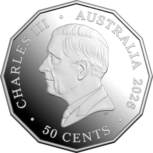 2026 50c Silver Proof Coin - Unity