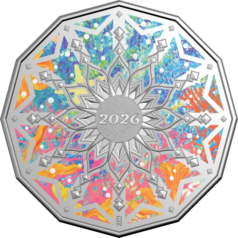 2026 50c Coloured Uncirculated Coin