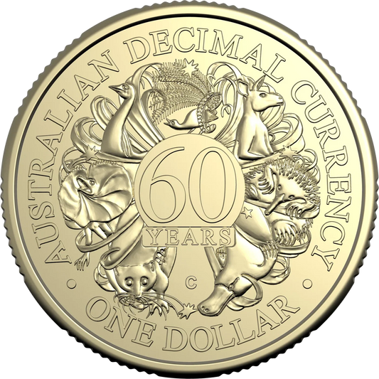 2026 $1 Mintmark And Privy Mark Uncirculated 4- Coin Set - 60Th Anniversary Of Decimal Currency