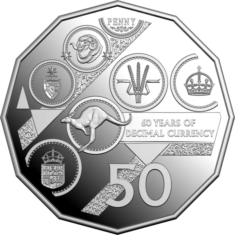 2026 Albr Cuni Cu Proof Six Coin Set - Decimal Currency 60th