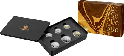 2026 Albr Cuni Cu Proof Six Coin Set - Decimal Currency 60th