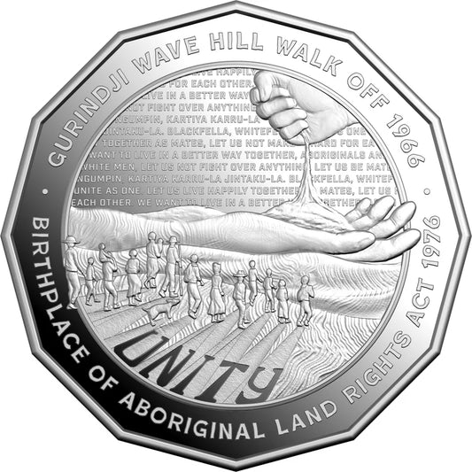 2026 50c Silver Proof Coin - Unity