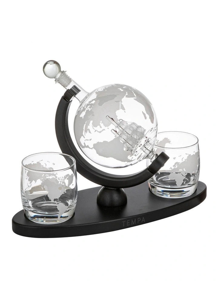 Tempa Preston Globe Whisky Set