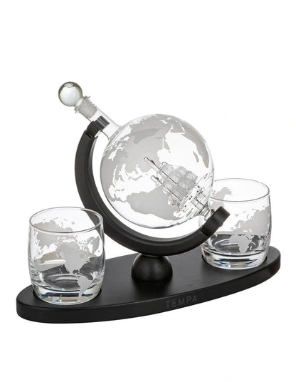 Tempa Preston Globe Whisky Set