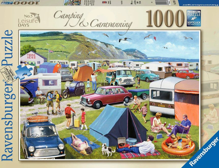 Ravensburger Leisure Days No.5 Camping and Caravaning 1000pc