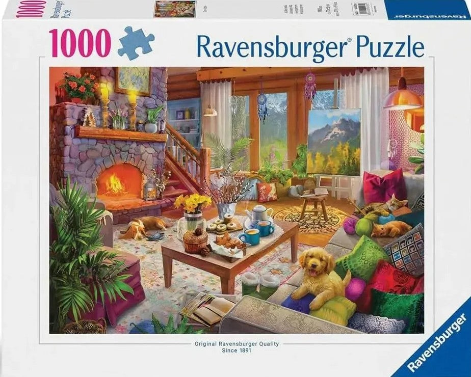 Ravensburger Cosy Cabin 1000pc