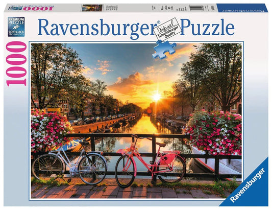 Ravensburger Bicycles In Amsterdam 1000