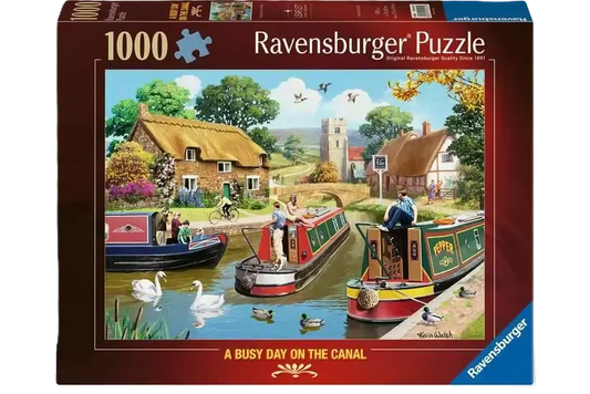 Ravensburger A Busy Day on the Canal 1000