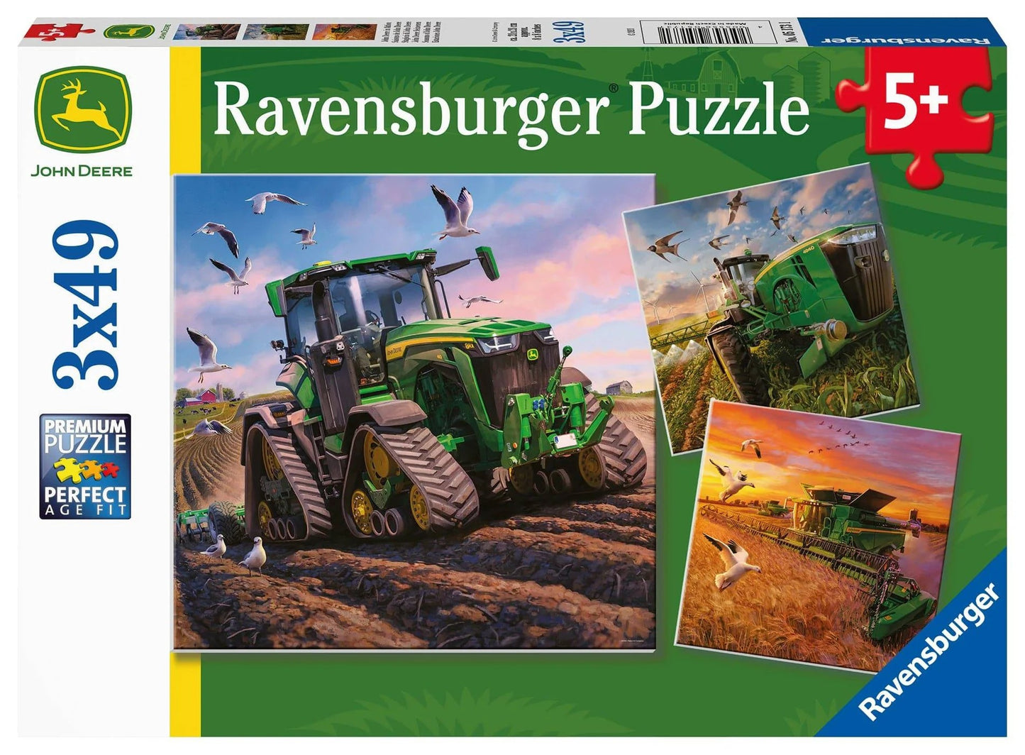 Ravensburger John Deere 3X49 Piece