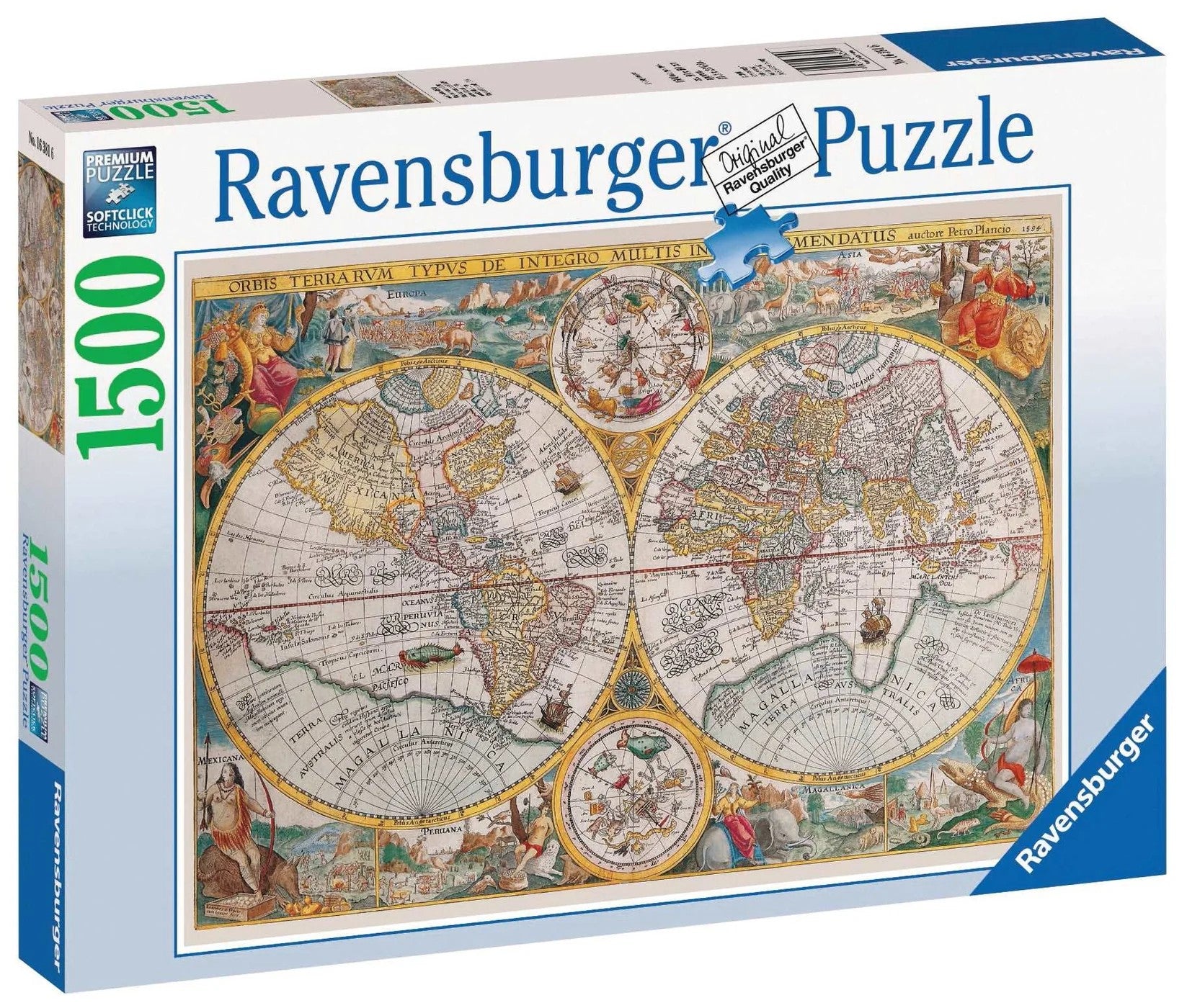 Ravensburger Historical Map 1500 Piece