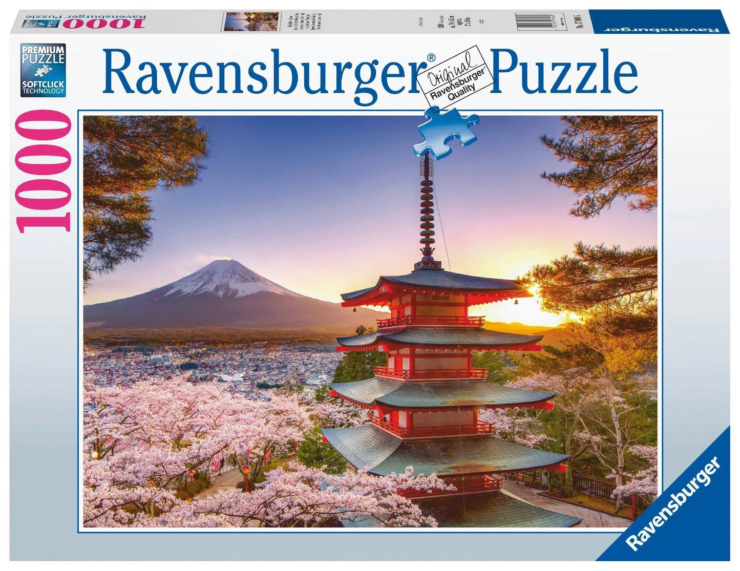 Ravensburger Mount Fuji Cherry Blossom View 1000 Piece