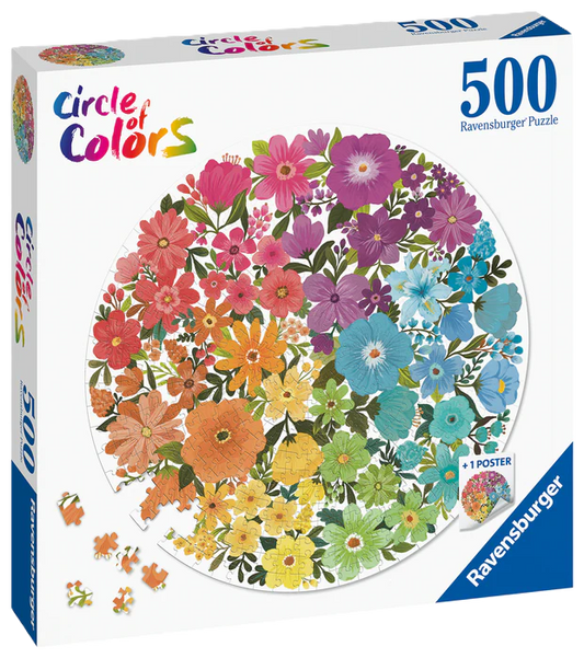 Ravensburger Flowers Circle 500pc