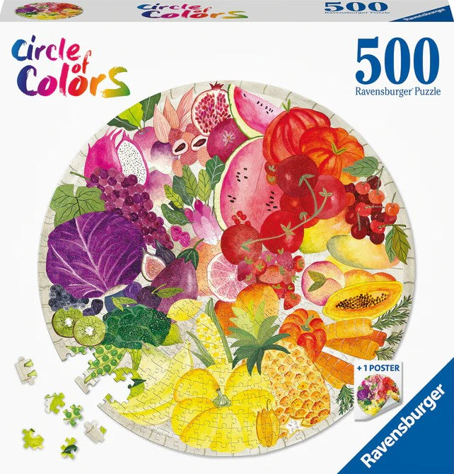 Ravensburger Fruit & Vegetable Circle 500pc