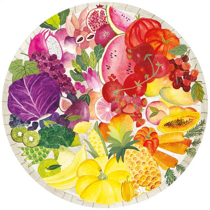 Ravensburger Fruit & Vegetable Circle 500pc