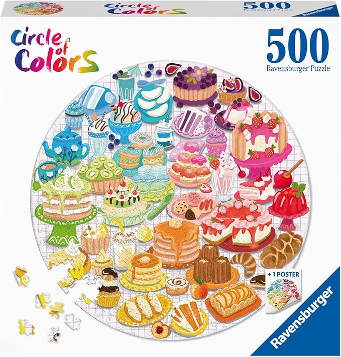 Ravensburger Desserts & Pastries Circle 500pc
