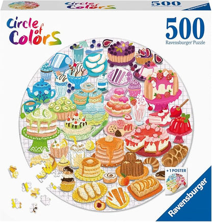 Ravensburger Desserts & Pastries Circle 500pc