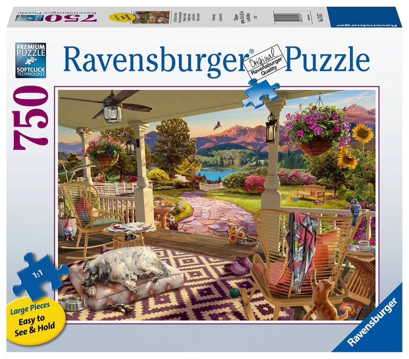 Ravensburger - Cosy Front Porch 750 Piece Lf